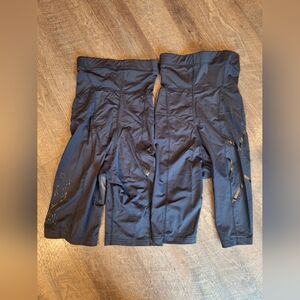 Set Of 2 2xu Postnatal Compression Shorts Size Small